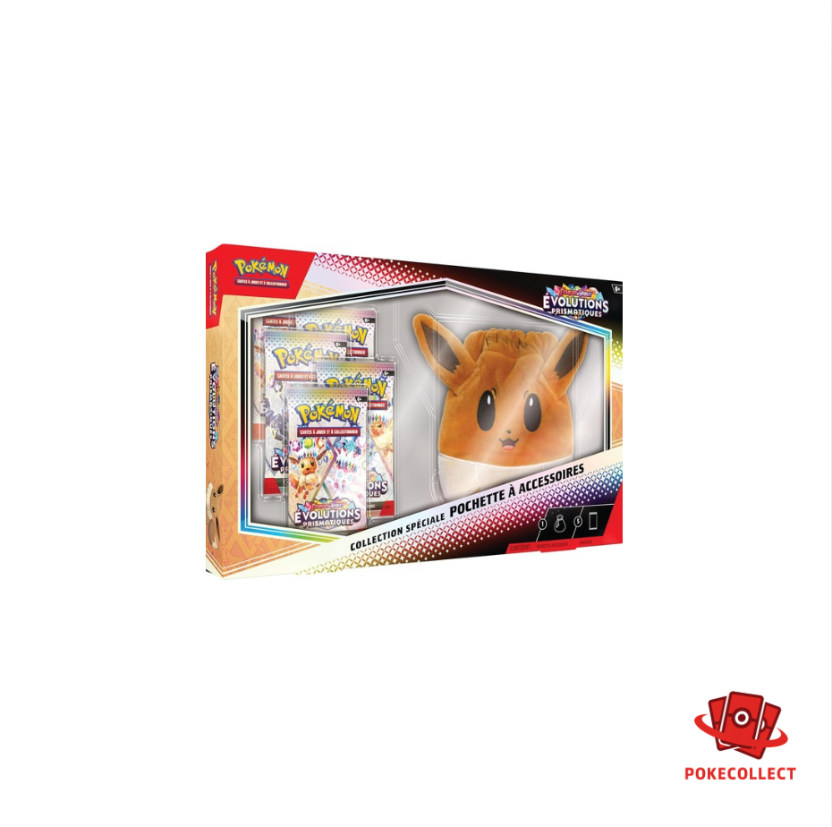 Coffret Pochette Evoli - Evolution Prismatique 8.5 Poke Collect