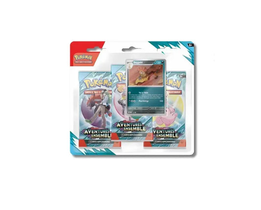 Tripack Baggaid Aventure Ensemble EV9 Poke Collect