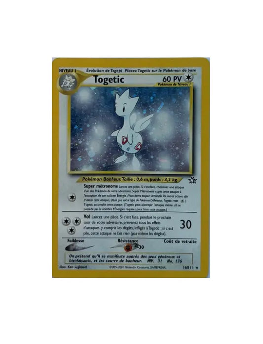 Togetic Holo - Neo Genesis Edition 2 (16/111) - FR Poke Collect