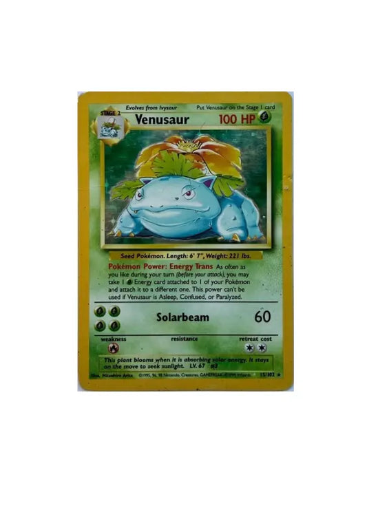 Venusaur Holo - Base SET Ed. 2 (15/102) - ENG Poke Collect