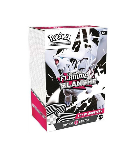 Bundle Pokémon 6 boosters Flamme Blanche (10.5) Poke Collect