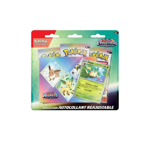 Tripack Phyllali Collection Autocollant Evolution Prismatique 8.5 Poke Collect